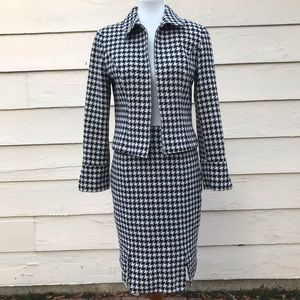 Black and white Two Piece Set